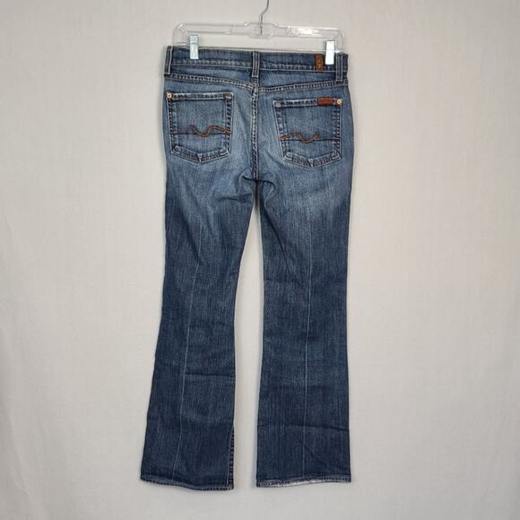 7 for all Mankind Bootcut Jean SZ 28 - Picture 3 of 5